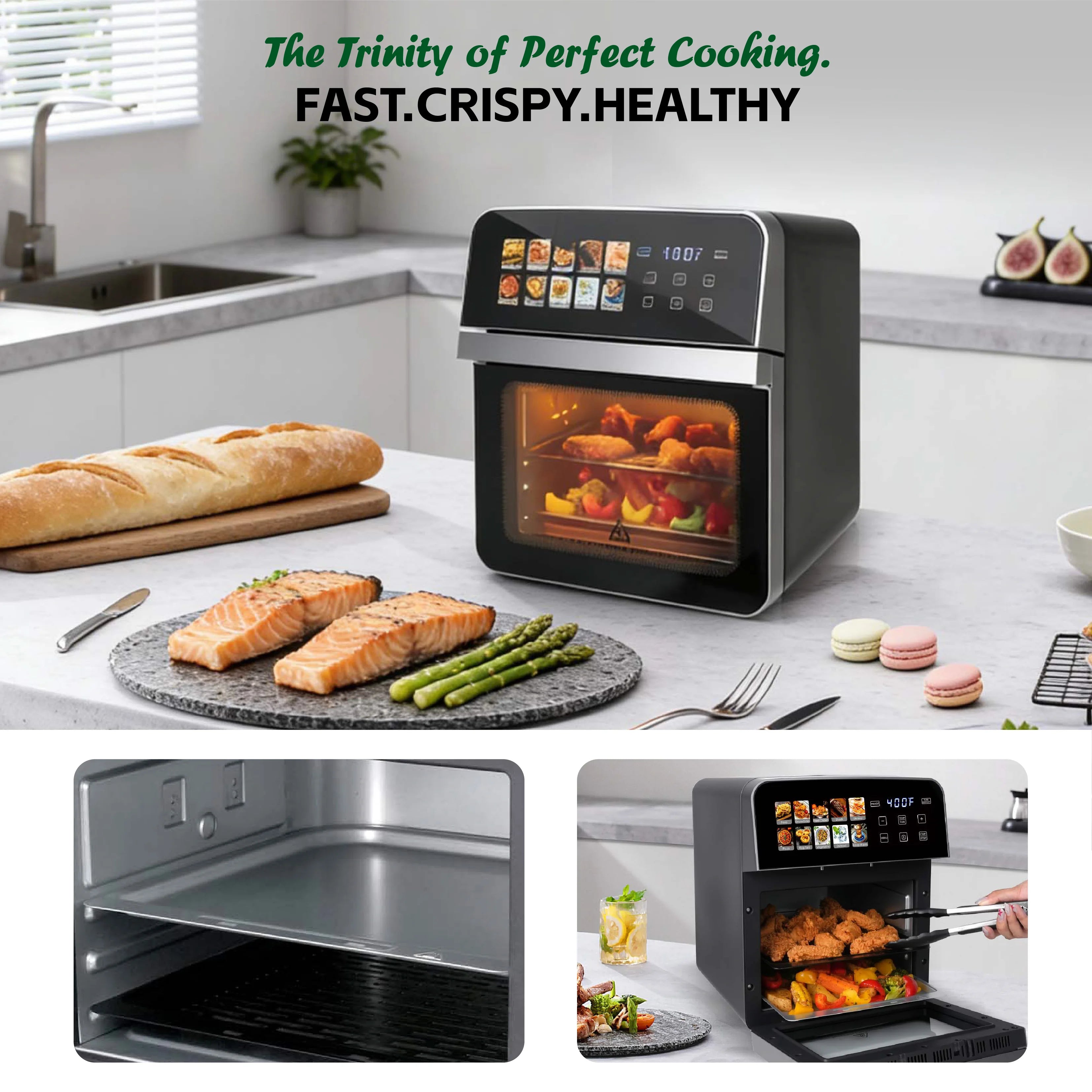 10QT Air Fryer Toaster Oven