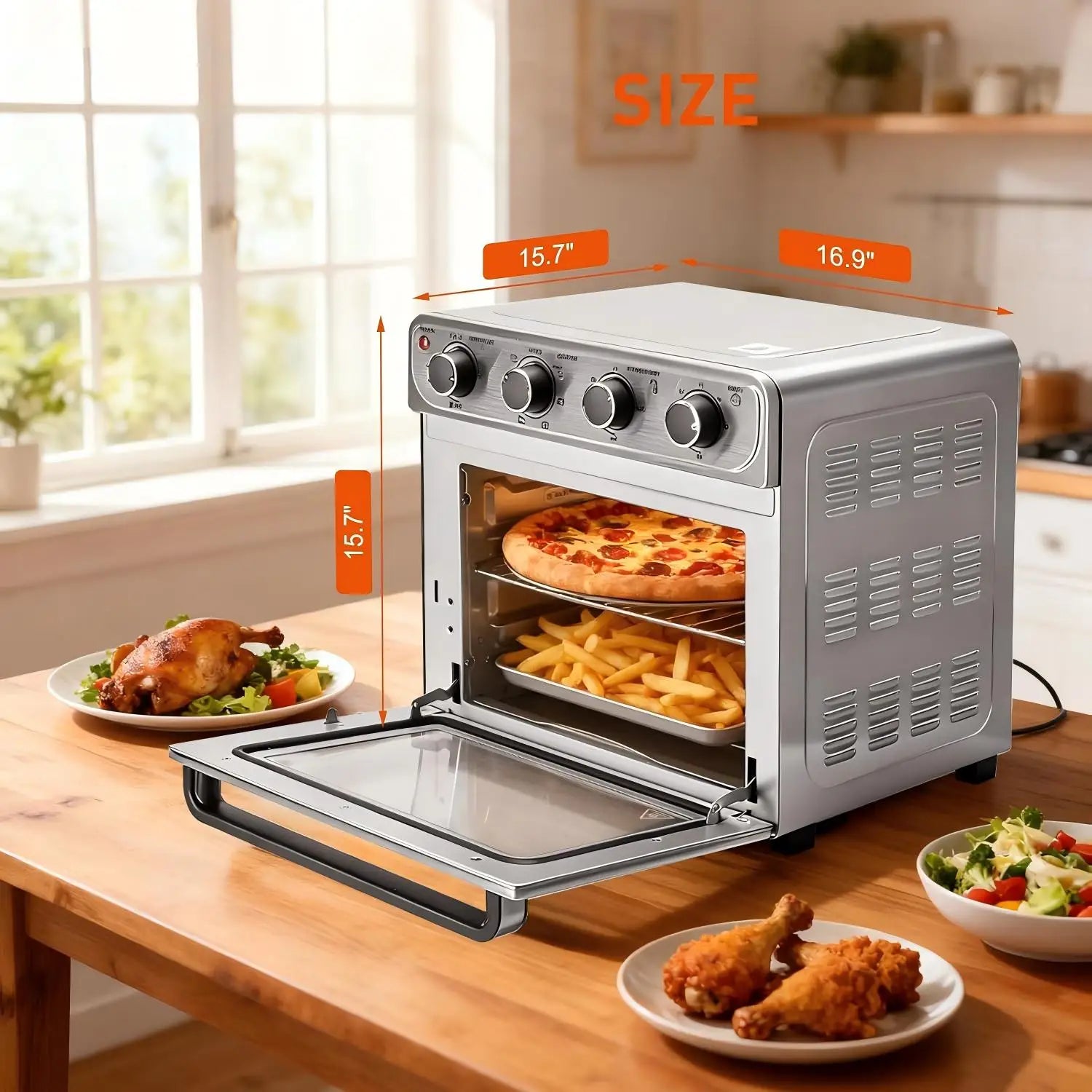 Air Fryer Toaster Oven Combo
