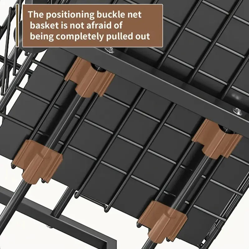 2 Tier Pull Out Cabinet Organizer