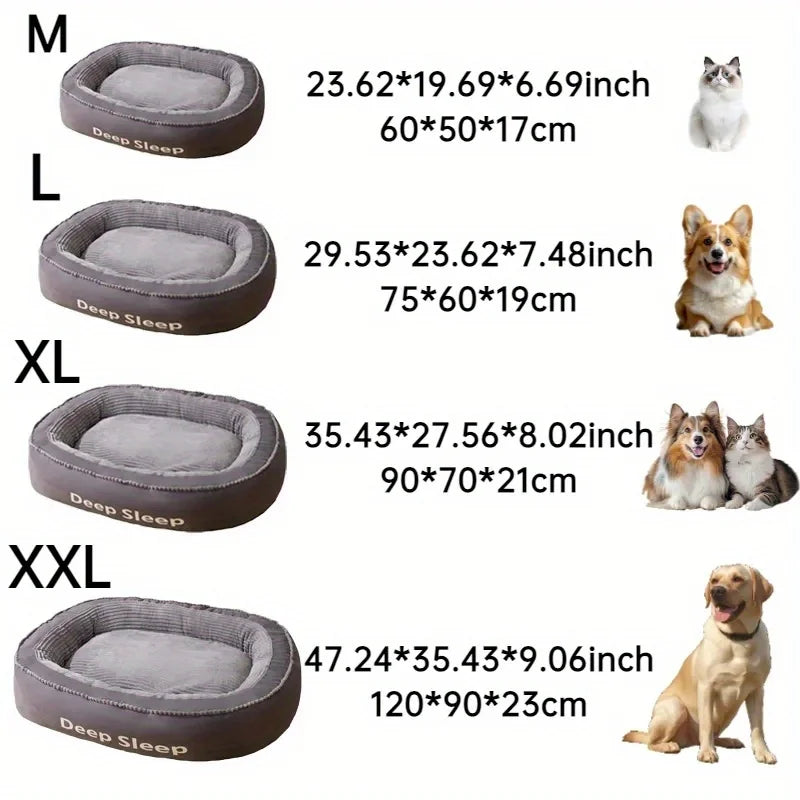 Donut Round Dog Bed
