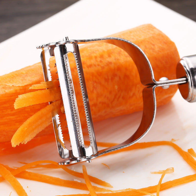 High Quality Stainless Steel Potato Cucumber Carrot Julienne Peeler