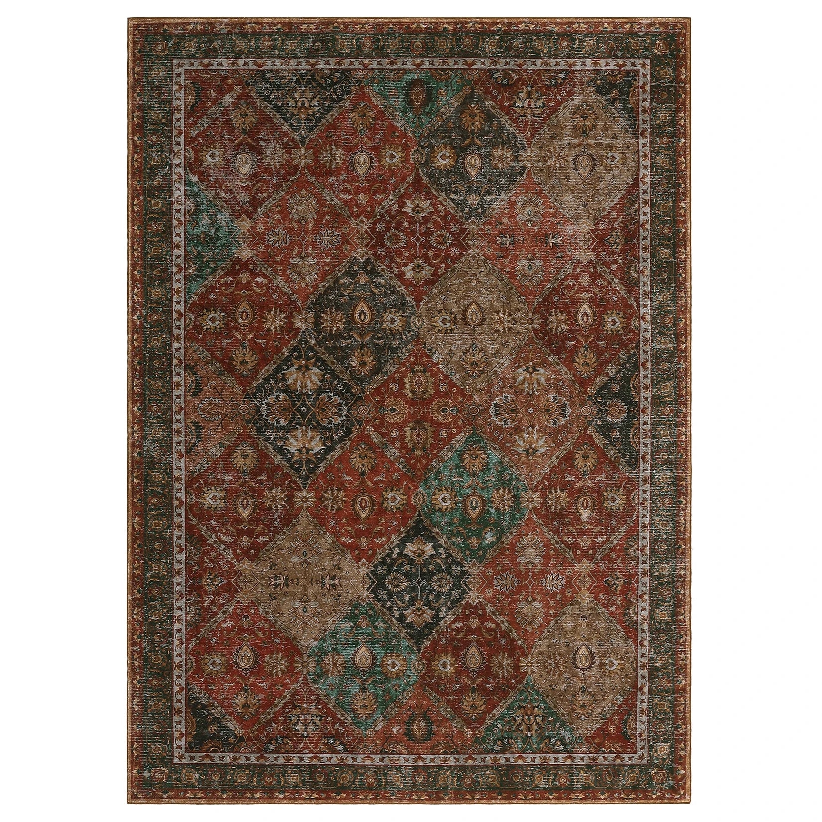 Non-Slip Living Room Accent Rug