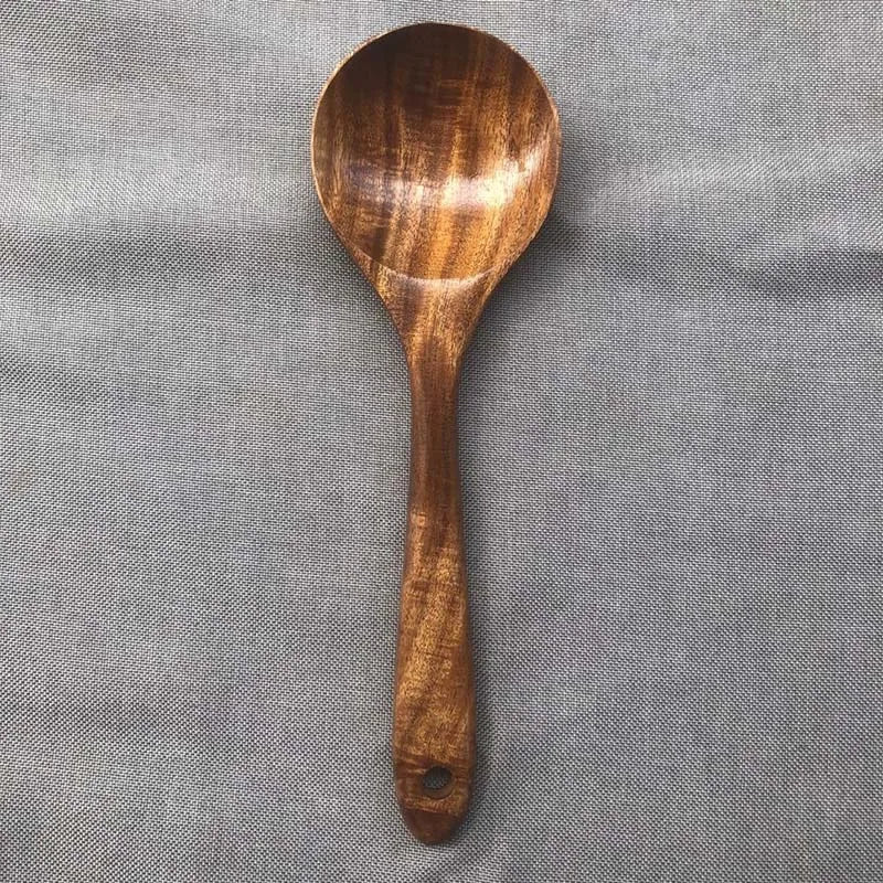 Wood Kitchenware Cooking Set