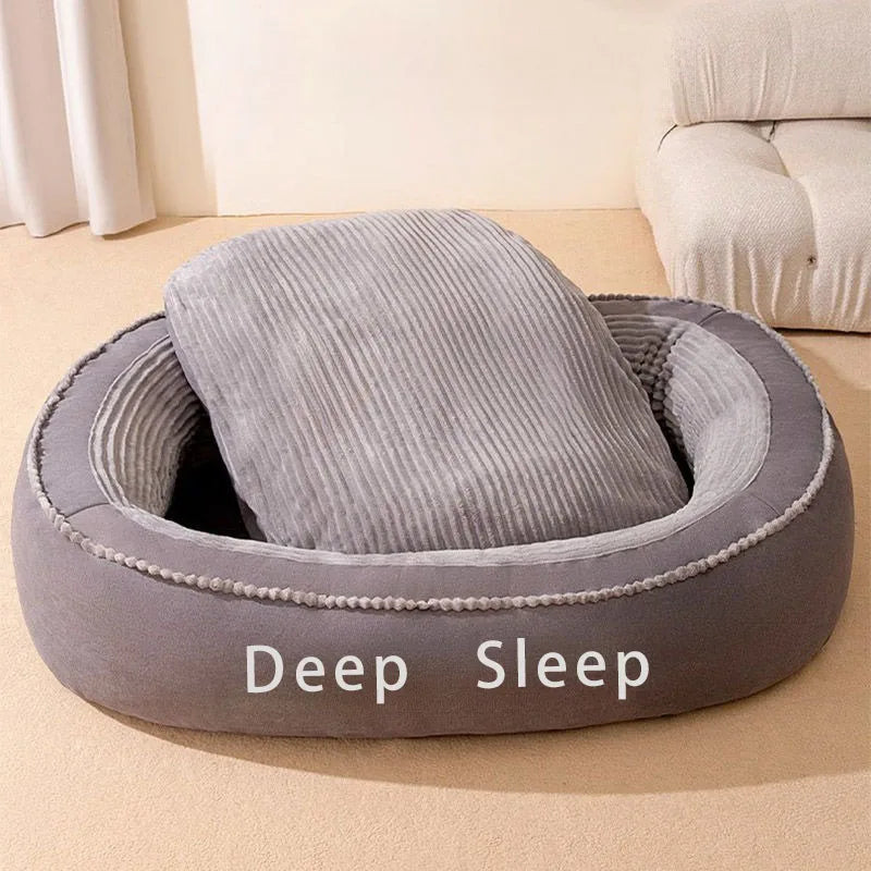 Donut Round Dog Bed
