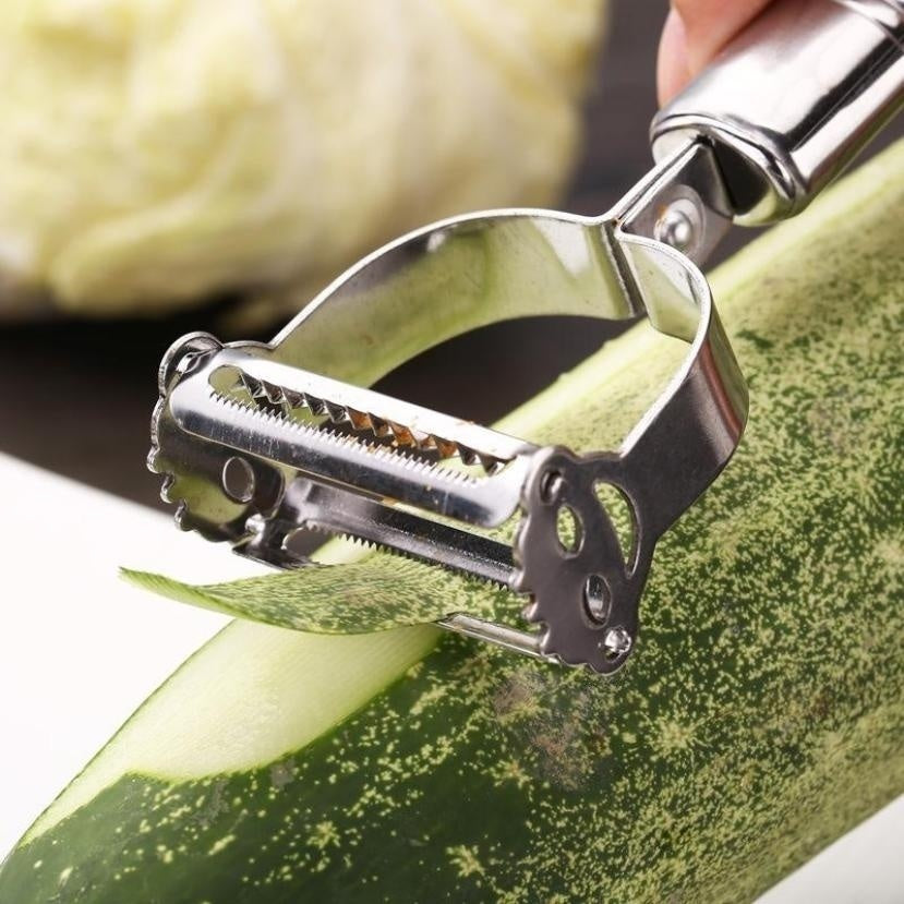 High Quality Stainless Steel Potato Cucumber Carrot Julienne Peeler