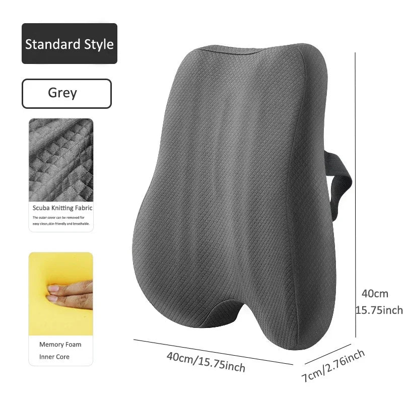 Memory Foam Seat Cushion Set