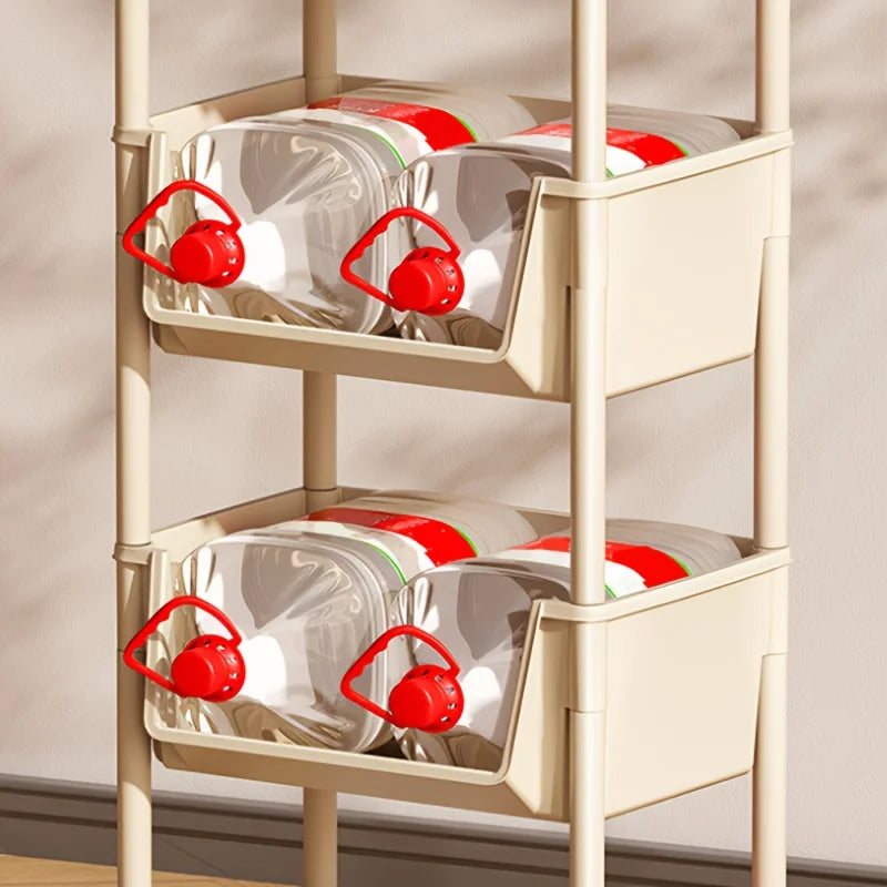 Vertical Multi-Layer Storage with Wheels