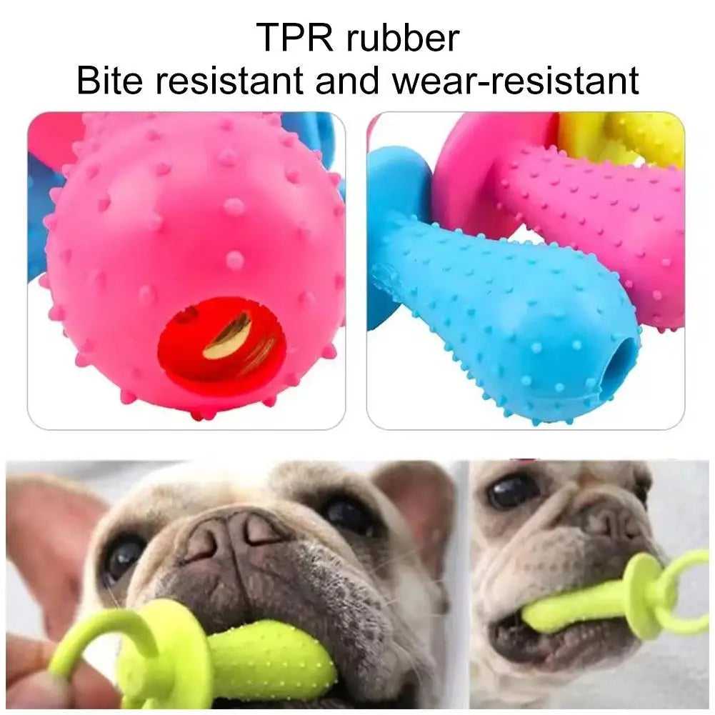 Pet Rubber Pacifier Dog Toy