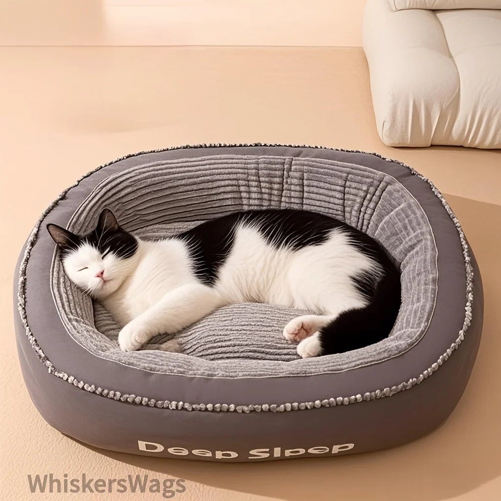 Donut Round Dog Bed