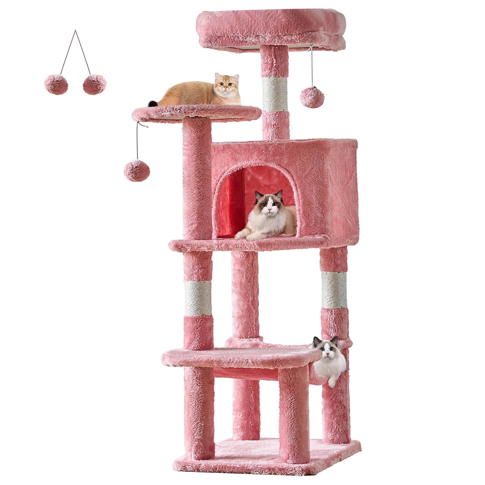 Multi-Cat Climbing Tower