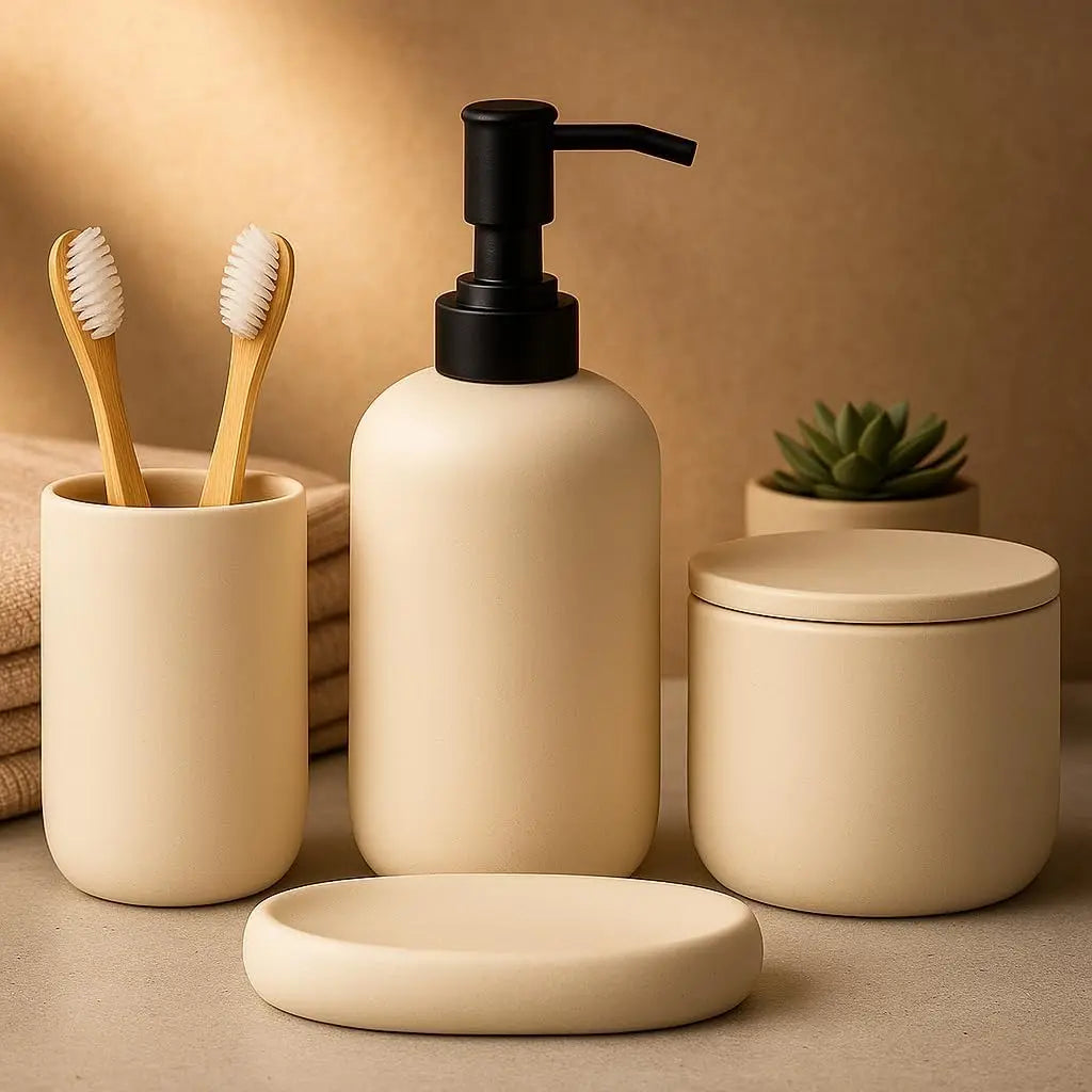 Modern Ceramic Bathroom Set
