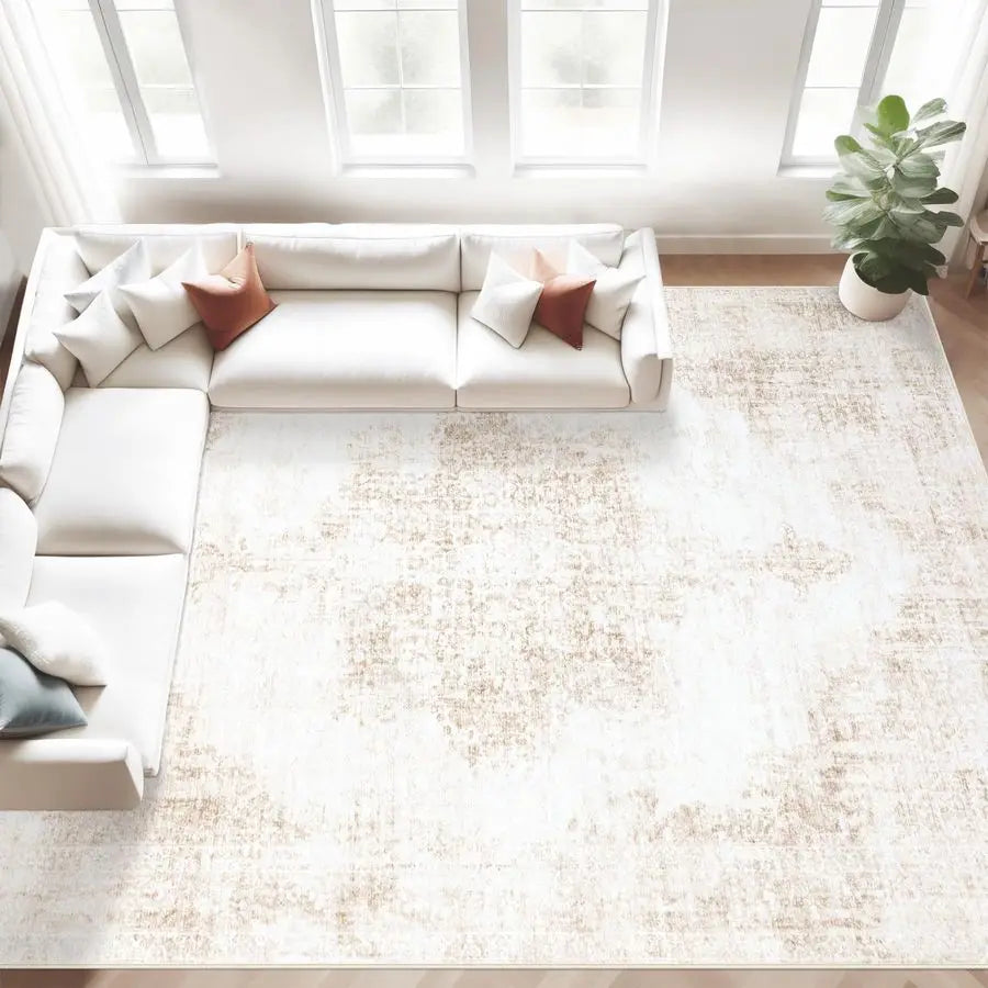 8x10 Washable Vintage Rug