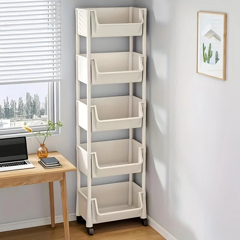 Vertical Multi-Layer Storage with Wheels