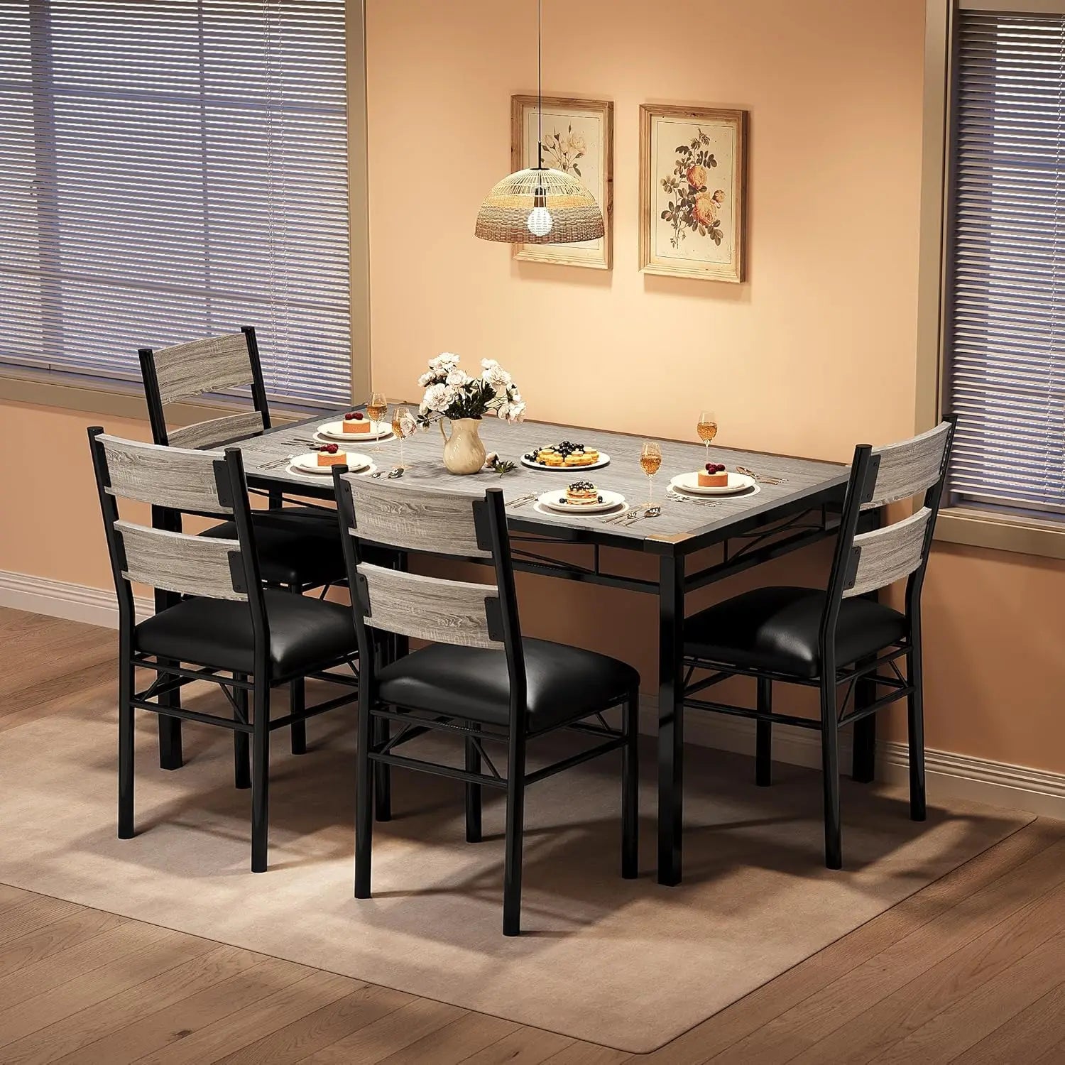 Dining Table Set for 4