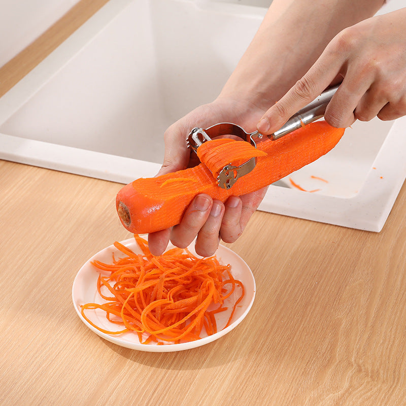 High Quality Stainless Steel Potato Cucumber Carrot Julienne Peeler