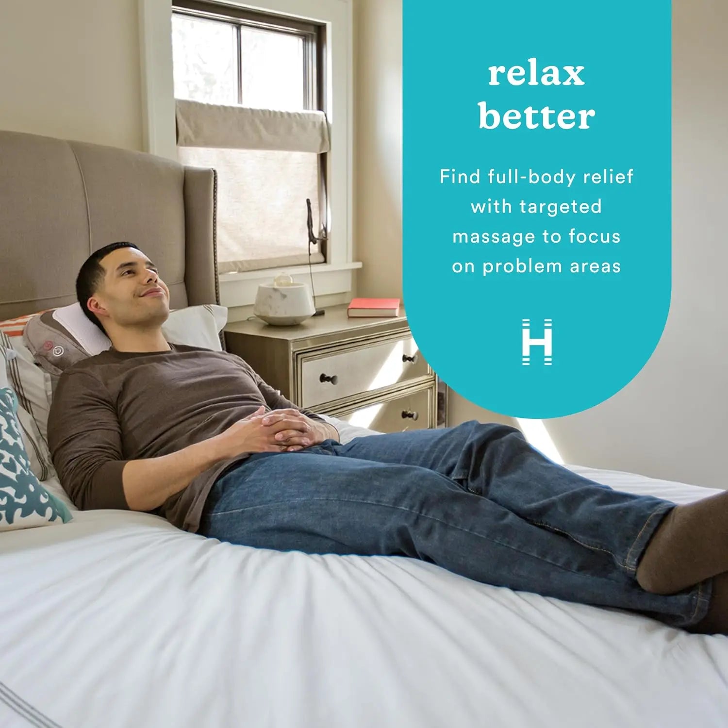 3D Shiatsu & Vibration Massage Pillow