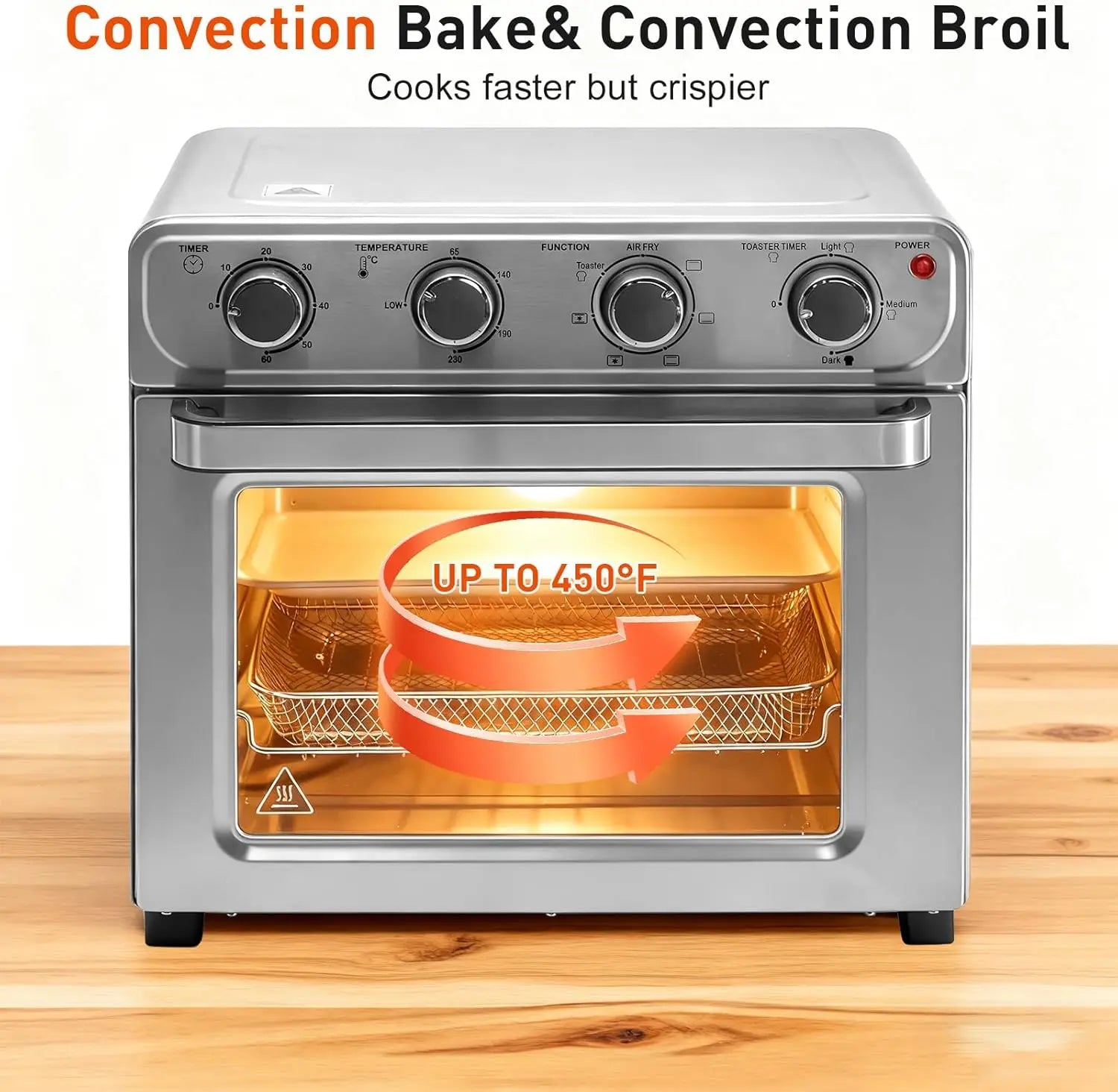 Air Fryer Toaster Oven Combo