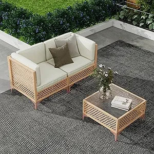 Wicker Outdoor Sectional Set