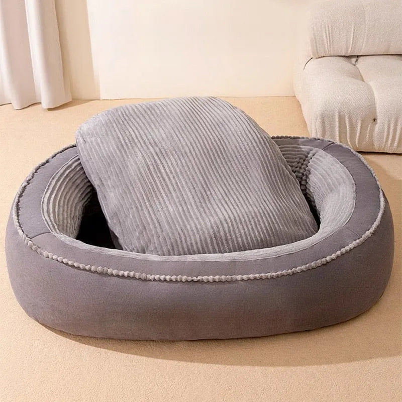 Donut Round Dog Bed