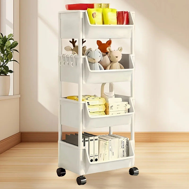 Vertical Multi-Layer Storage with Wheels