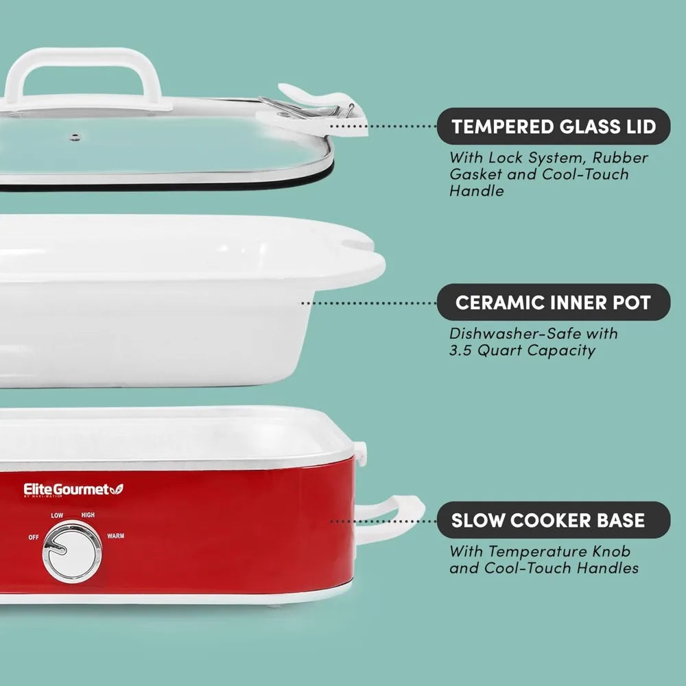 5240 Casserole Crock Slow Cooker,