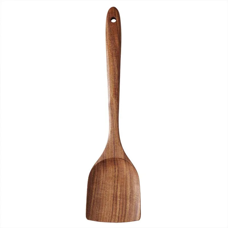 Wood Kitchenware Cooking Set
