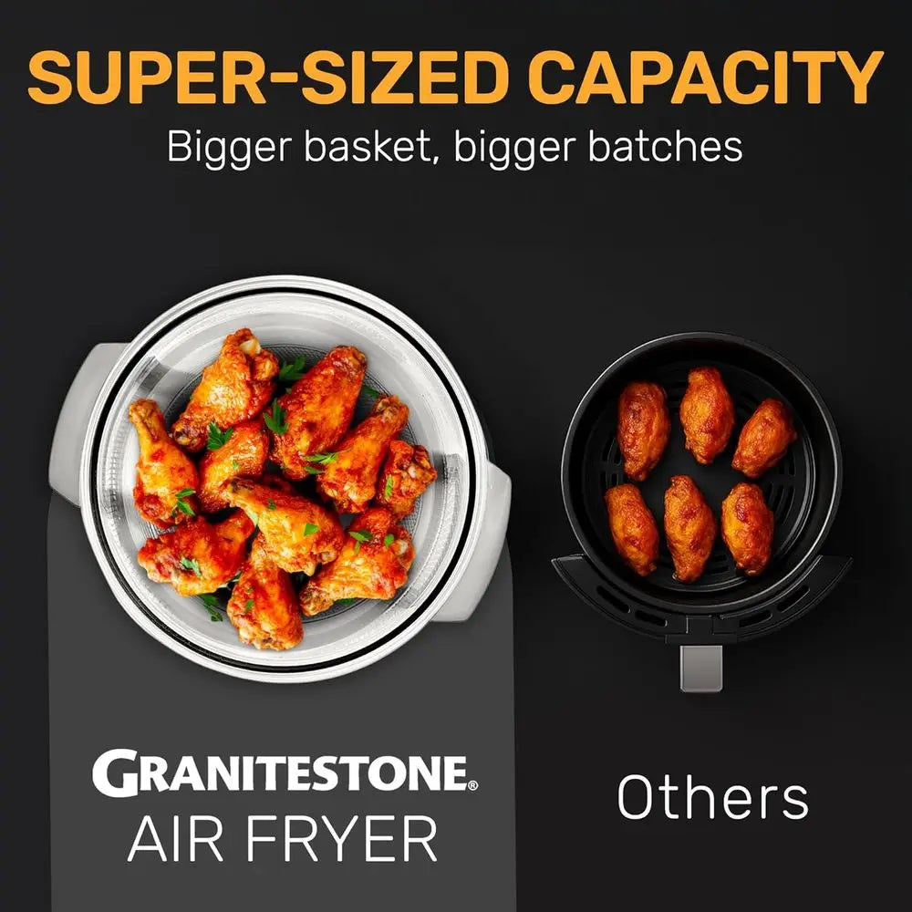 16Qt Large Glass Air Fryer