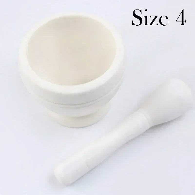 Resin Setmortar and Pestle Garlic Herb Spice