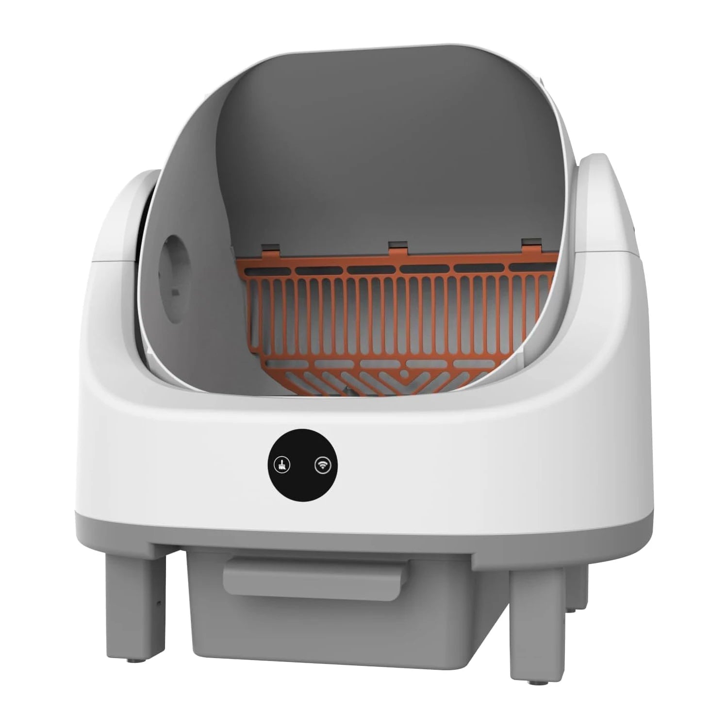 Self Cleaning Litter Box for Cats Large Open-Top Smart Automatic Litter Box with APP Control & Real-Time Monitor,Odor Control