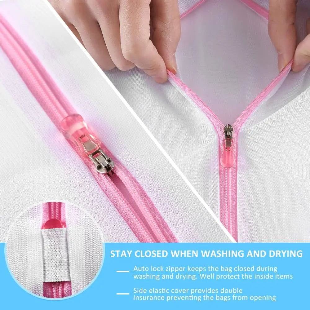 Durable Mesh Laundry Bags for Delicates
