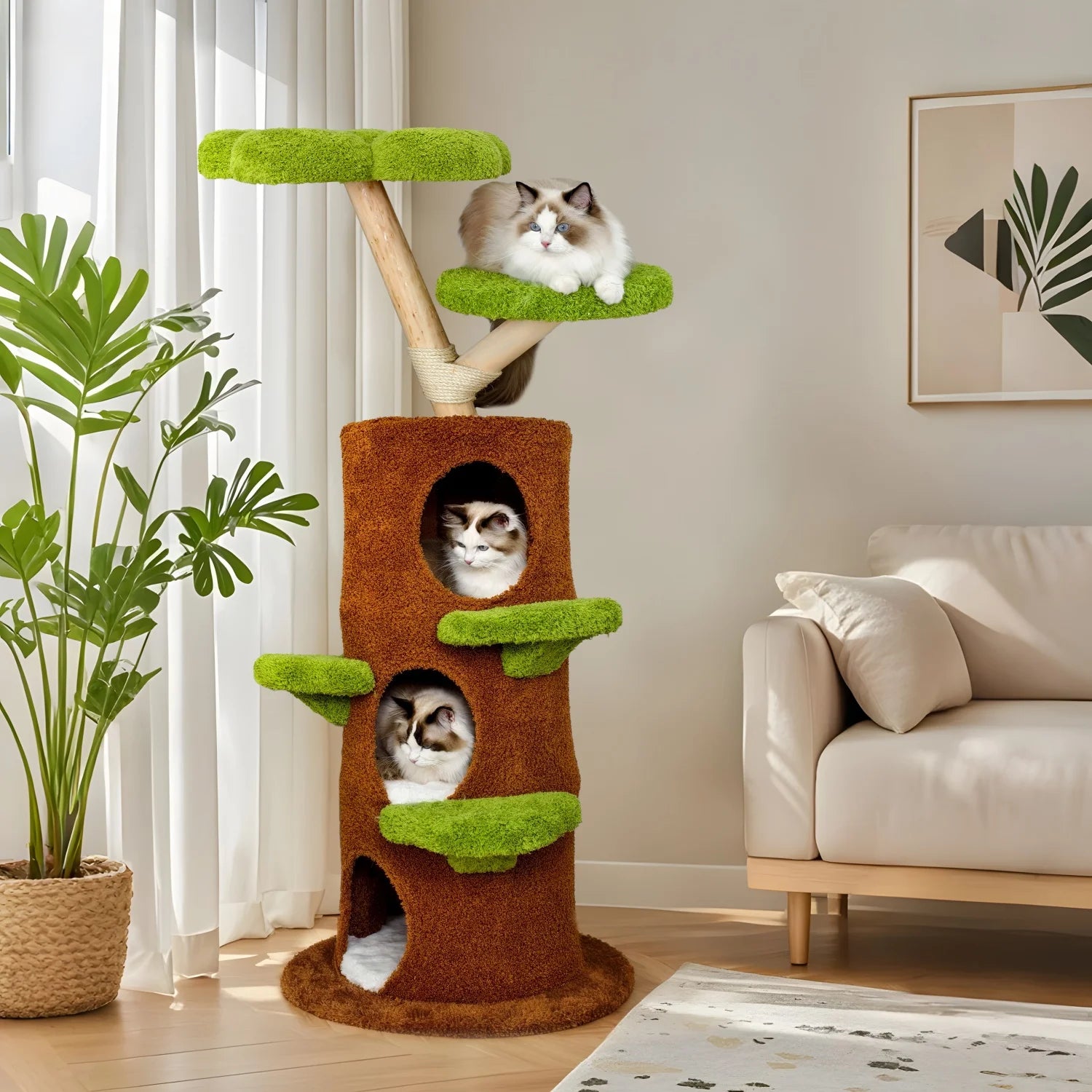 148CM Tall Indoor Cat Tree Tower