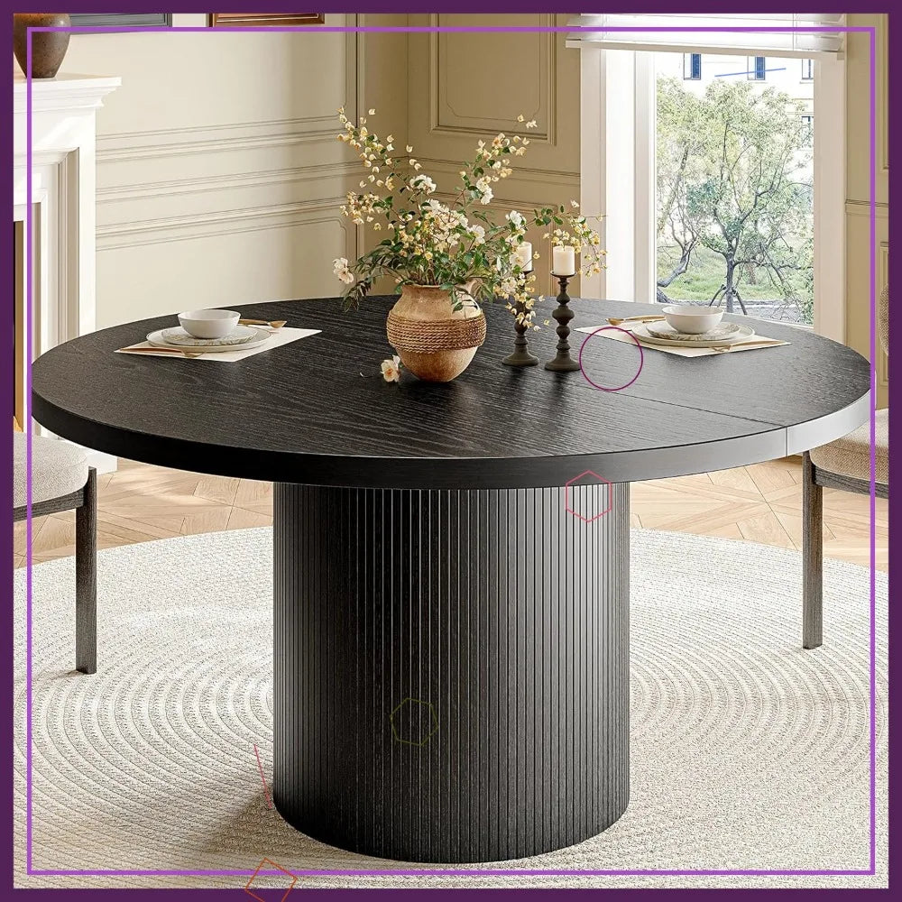 47 Inch Round Dining Table
